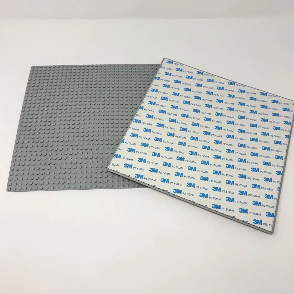 2-Pack Gray Baseplates 32x32 Studs – Compatible with Classic LEGO, 10